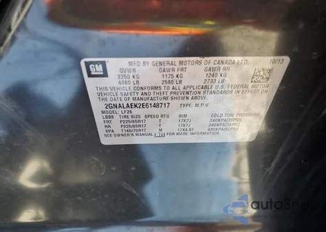 2014 Chevrolet Equinox Ls z USA, uszkodzony, nr VIN 2GNALAEK2E6148717